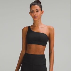 Lululemon Ribbed Nulu Asymmetrical Yoga Bra